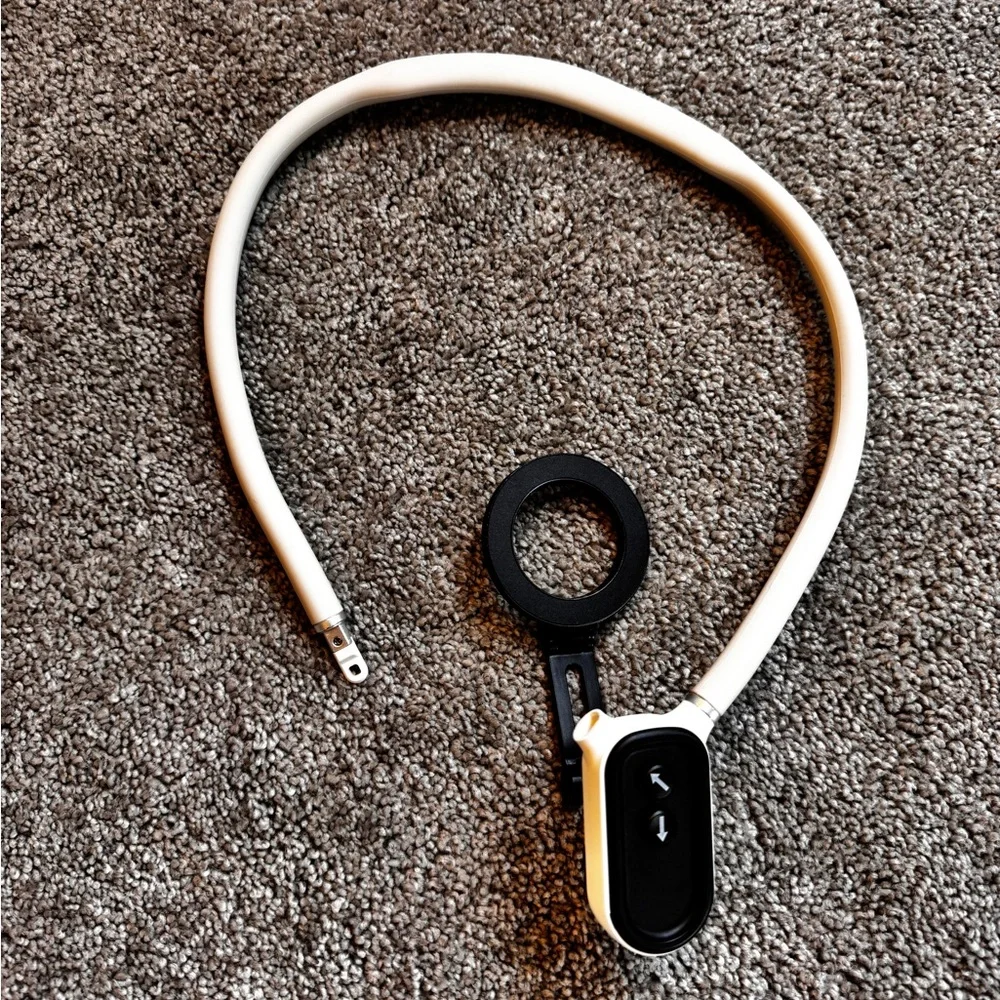 Hands free iphone mount neck mount adjustable magnetic